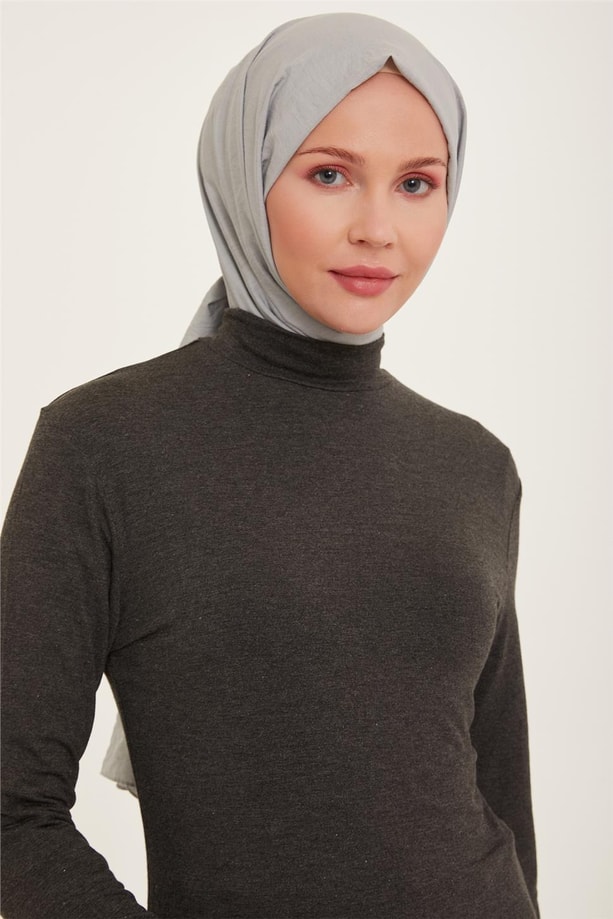 Armine Balıkçı Yaka Badi 22KD9039 Antrasit