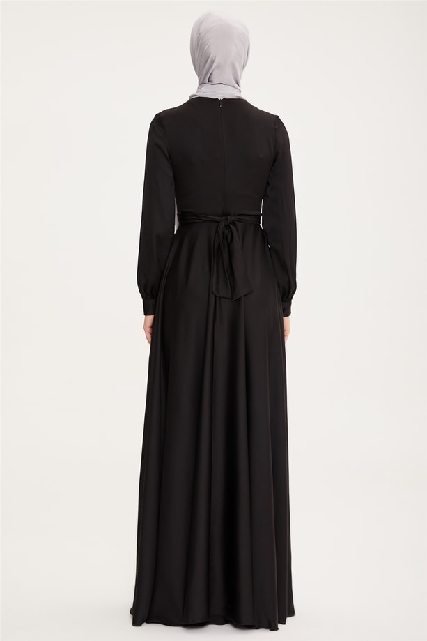 Armine Abiye Elbise 22KD9101 Siyah