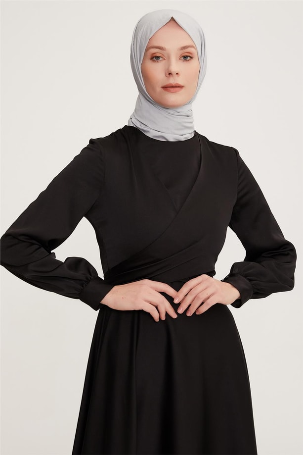 Armine Abiye Elbise 22KD9101 Siyah