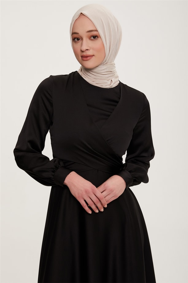 Armine Abiye Elbise 22KD9101 Siyah