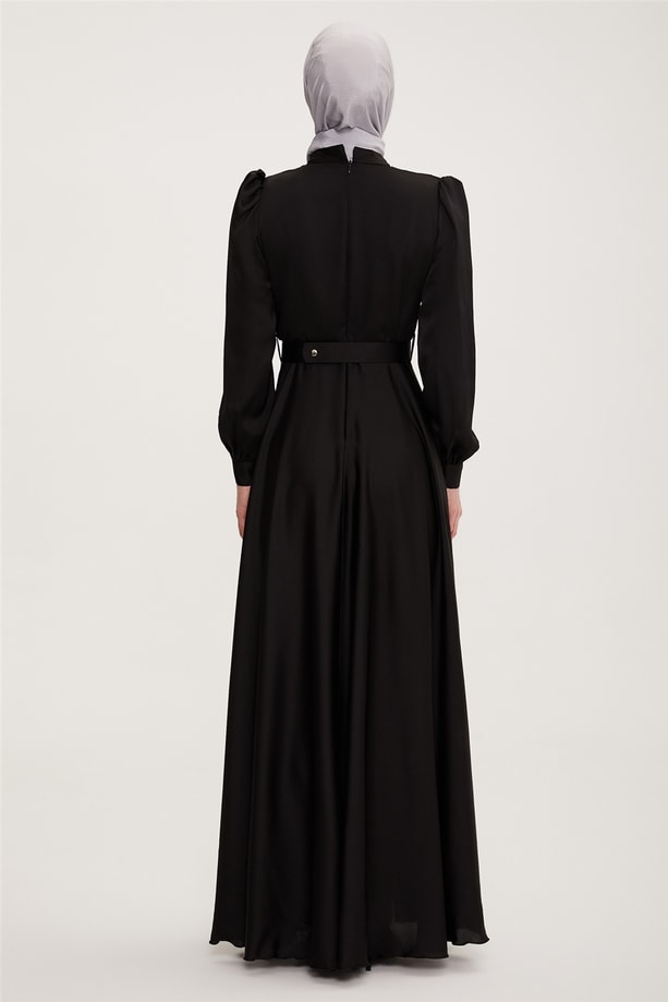 Armine Abiye Elbise 22KD9104 Siyah