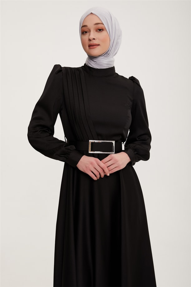 Armine Abiye Elbise 22KD9104 Siyah