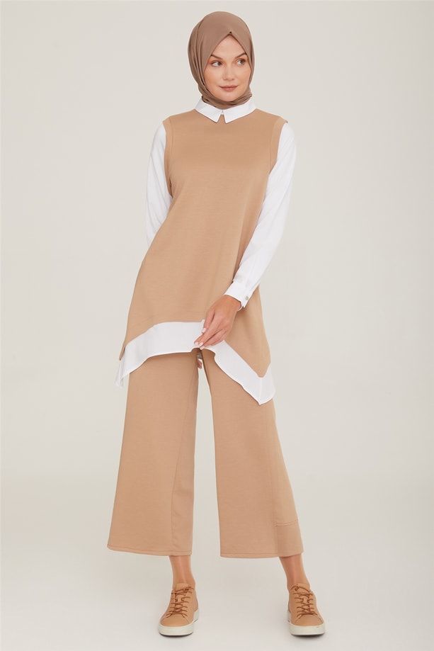 Armine Takım 22KD9247 Camel