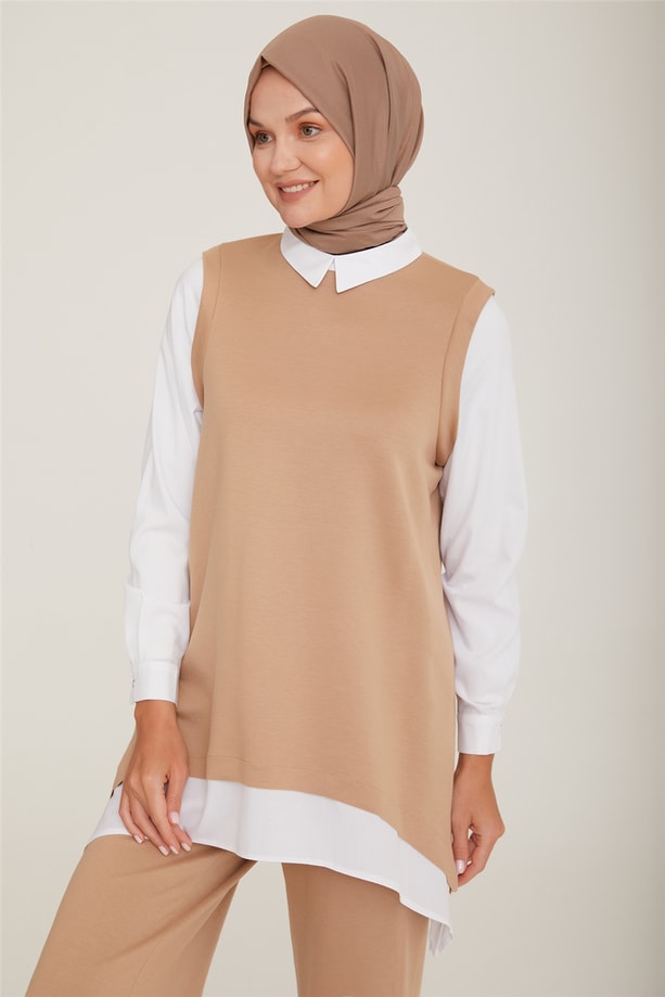 Armine Takım 22KD9247 Camel