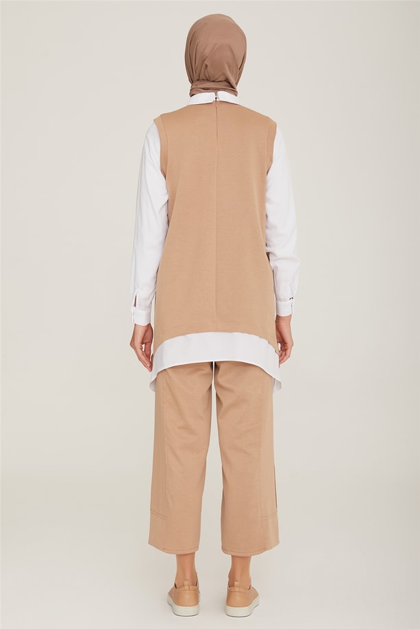 Armine Takım 22KD9247 Camel