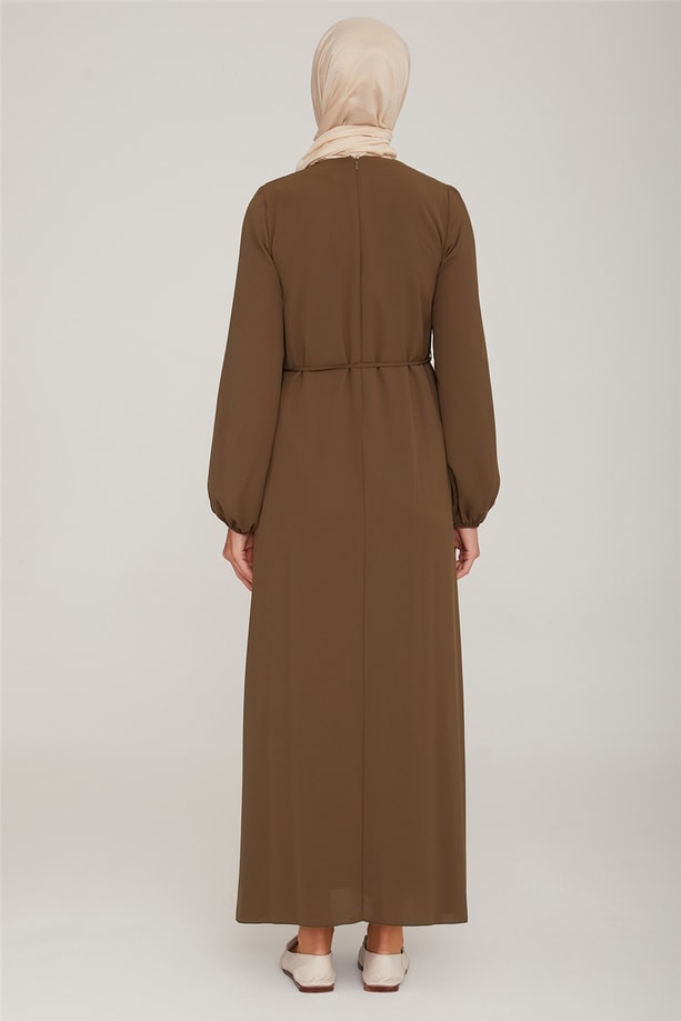 Armine Elbise 22K9435 Haki