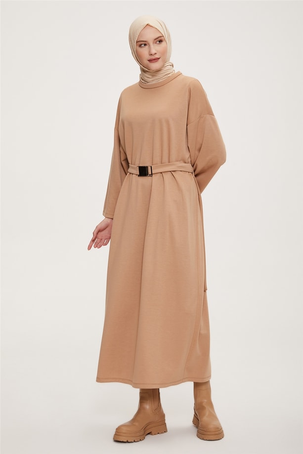 22K9514 Armine Elbise Badem