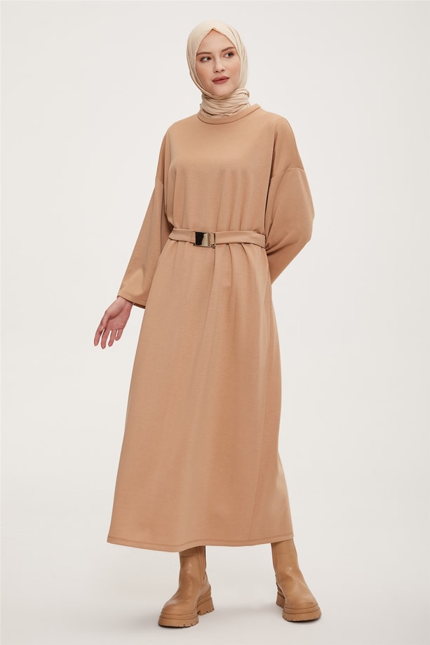 22K9514 Armine Elbise Badem