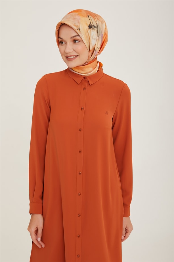 Armine Tunik K22KAH411001 Tarçın