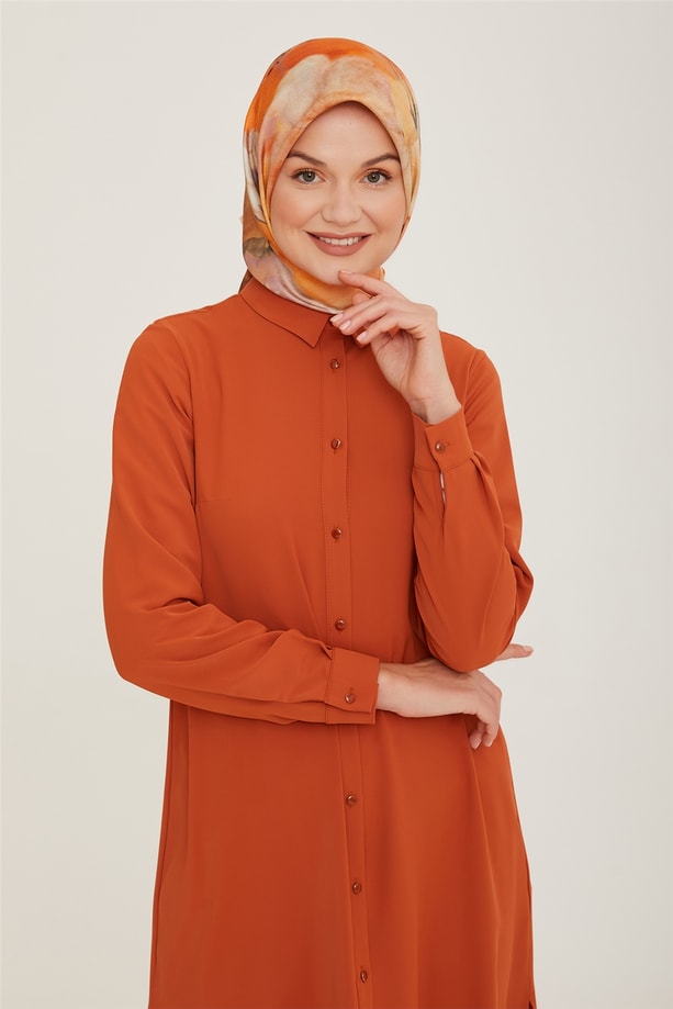 Armine Tunik K22KAH411001 Tarçın