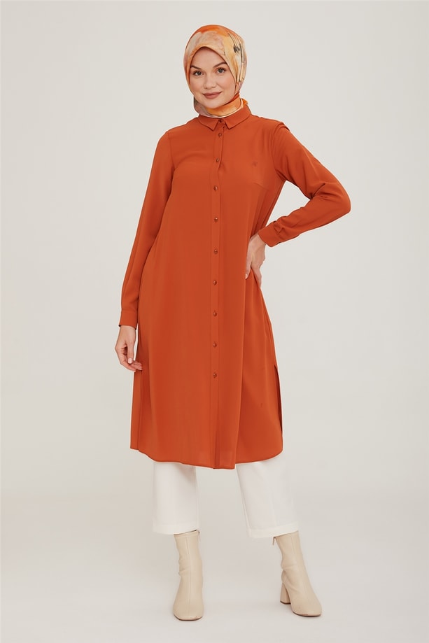 Armine Tunik K22KAH411001 Tarçın