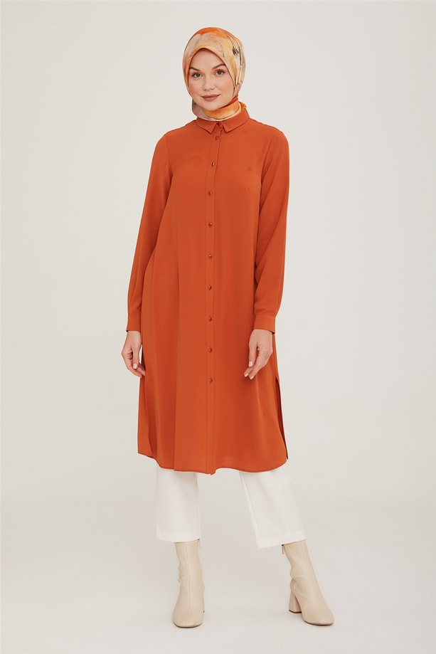 Armine Tunik K22KAH411001 Tarçın