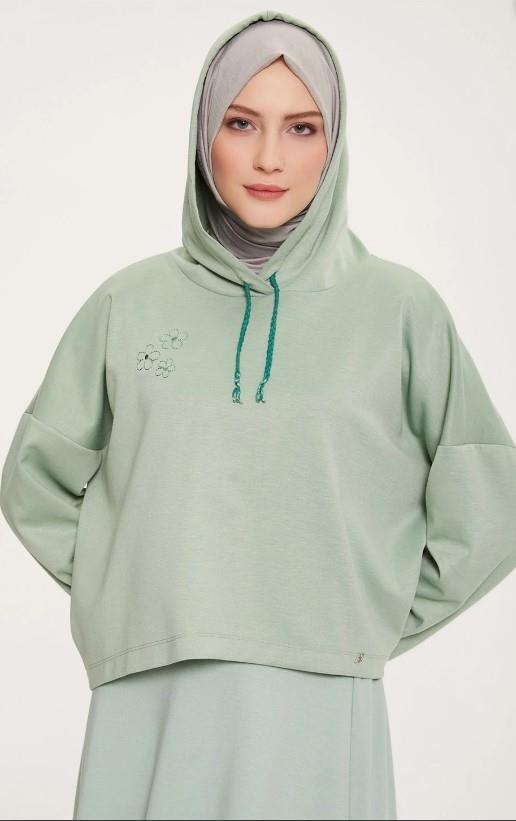 Armine Nakış Ve Ribanalı Modal Takım 22K6520 Yeşim