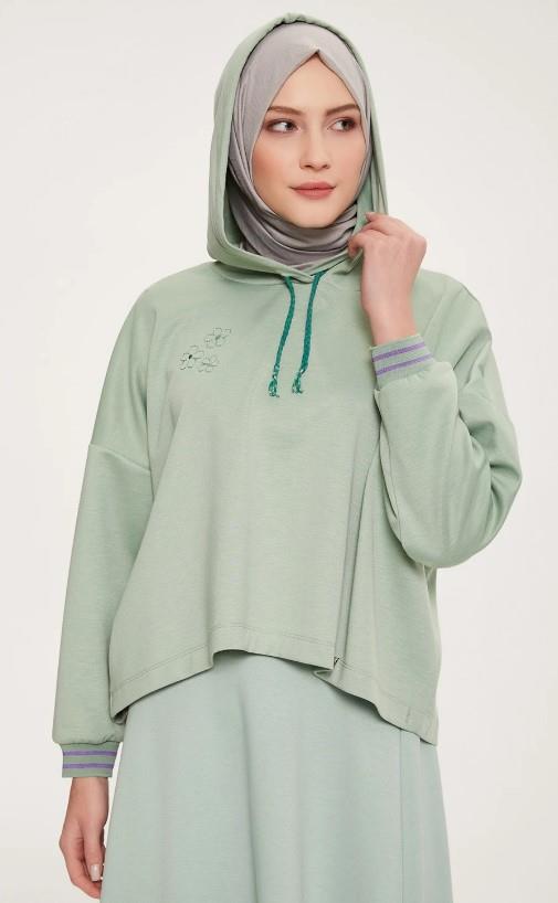 Armine Nakış Ve Ribanalı Modal Takım 22K6520 Yeşim
