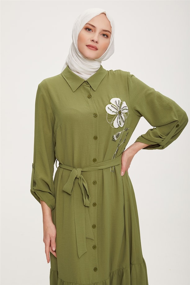 Armine Elbise 22YD1303 Çağla