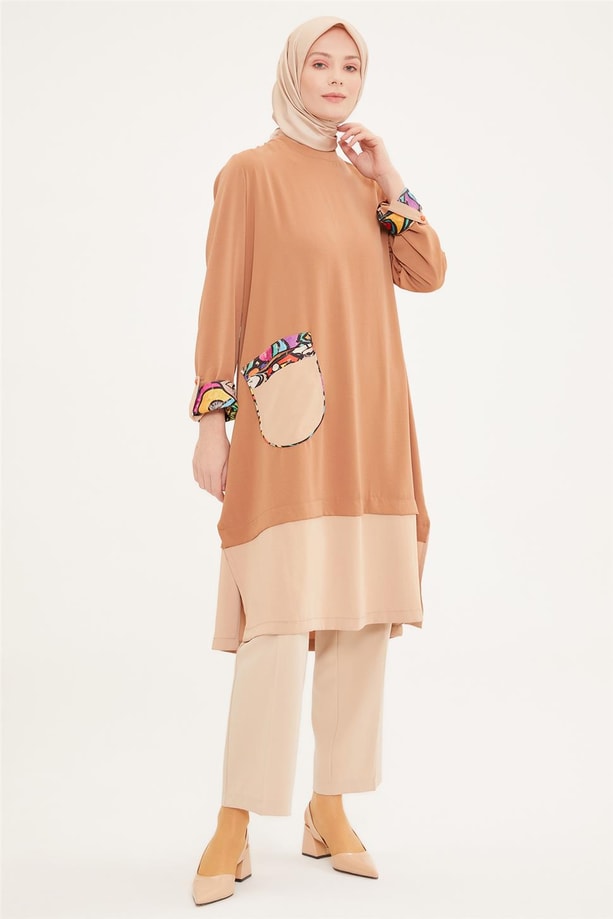 Armine Takım 22YD1304 Camel