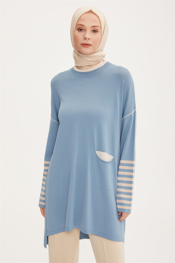 Armine Tunik 22YD2005 Mavi