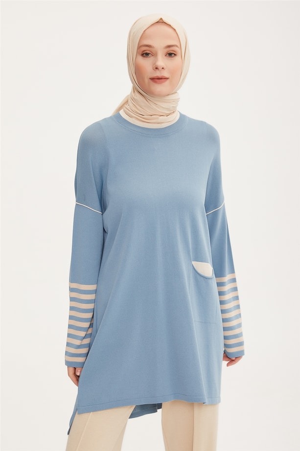 Armine Tunik 22YD2005 Mavi