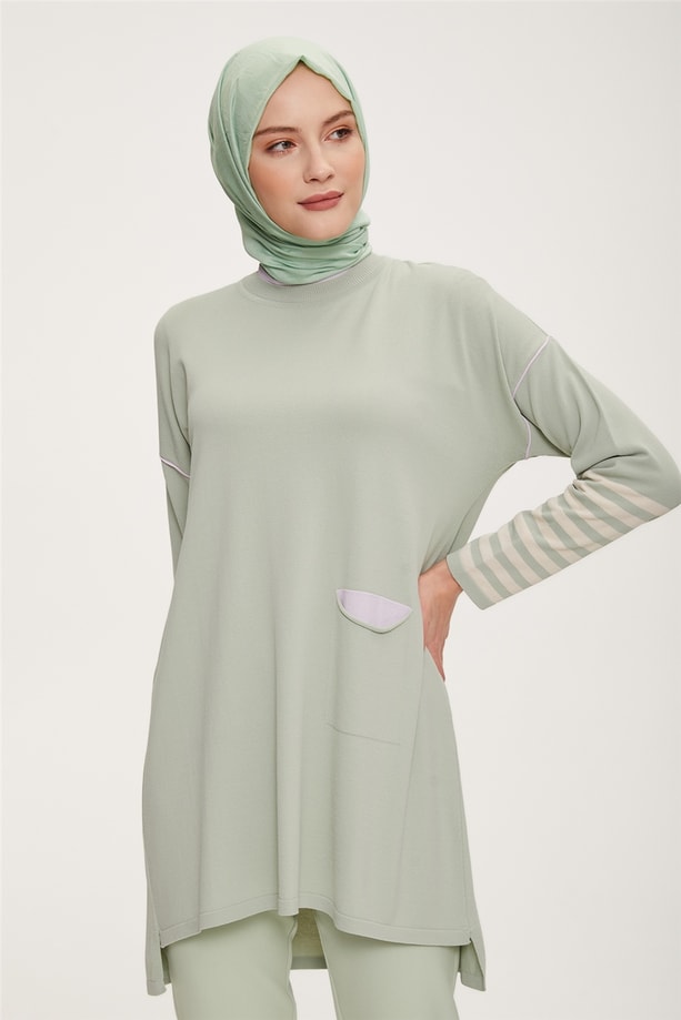 Armine Tunik 22YD2005 Yeşil