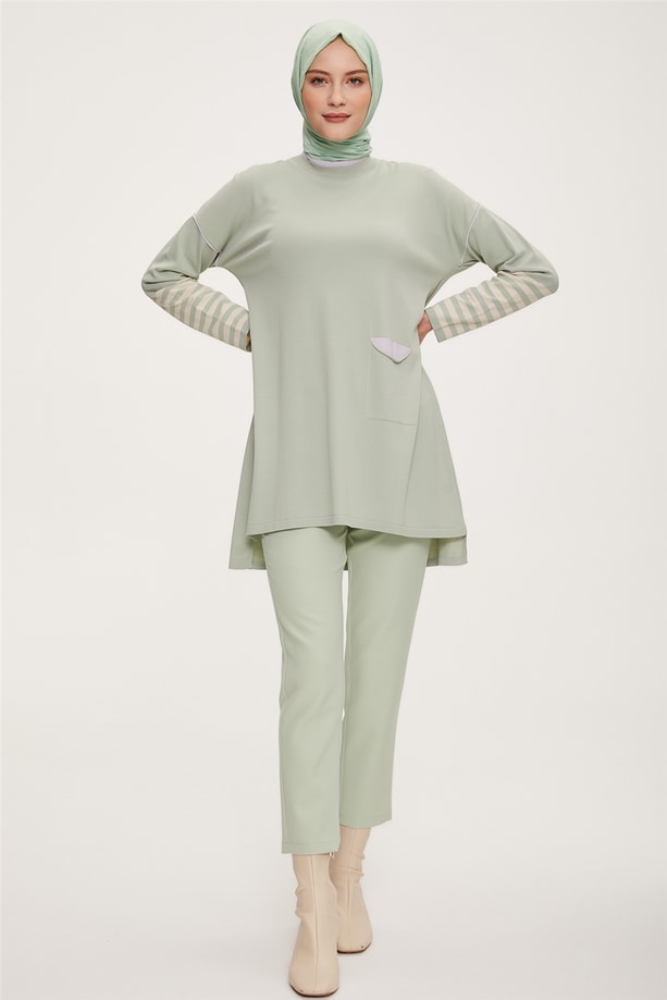 Armine Tunik 22YD2005 Yeşil