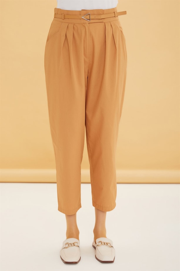 Armine Pamuk Pantolon 22Y2202 Camel