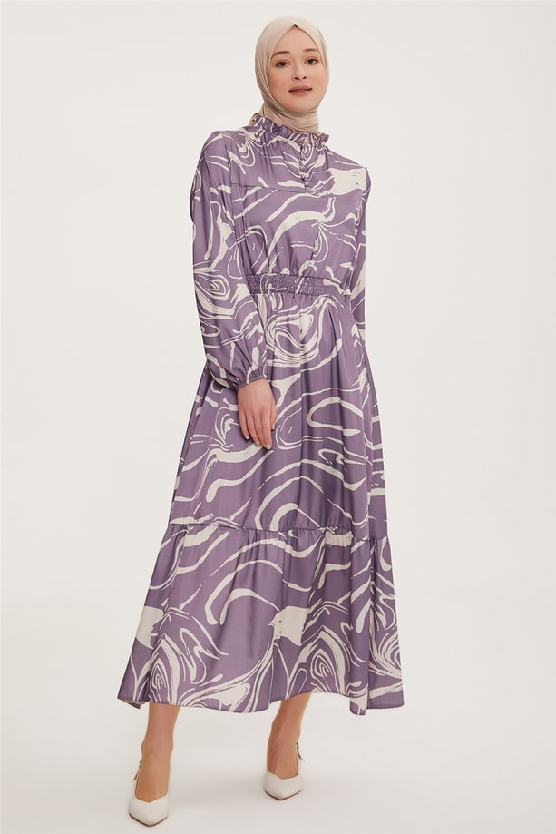Armine Elbise 22YD2300 Lila