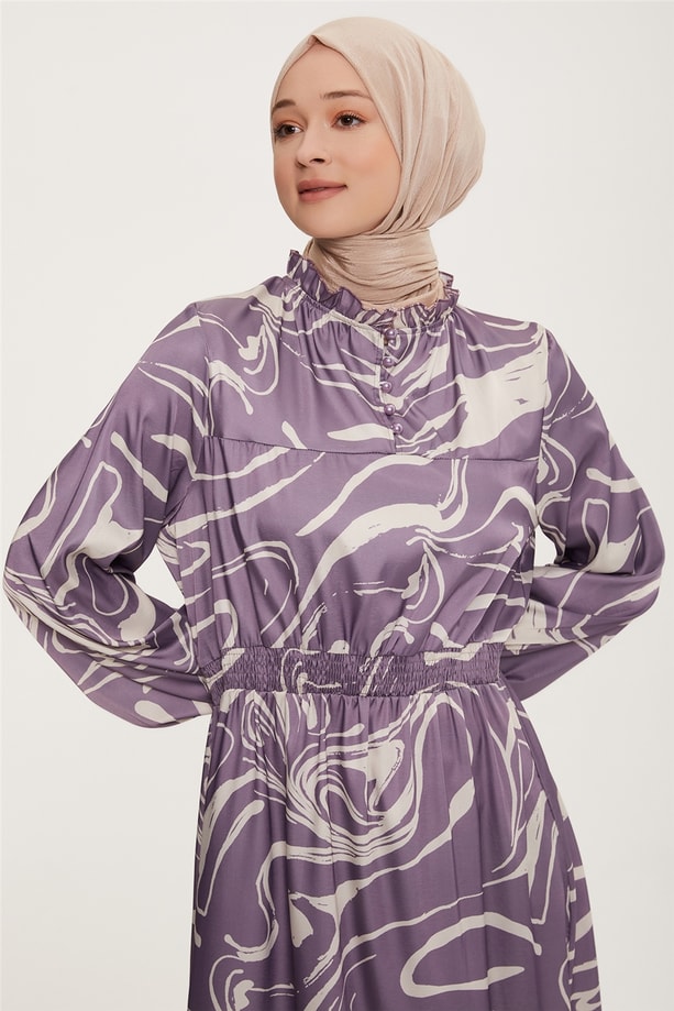 Armine Elbise 22YD2300 Lila