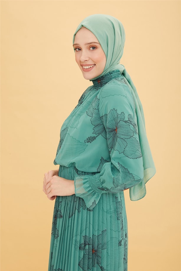 Armine Elbise 22YD2304 Çağla