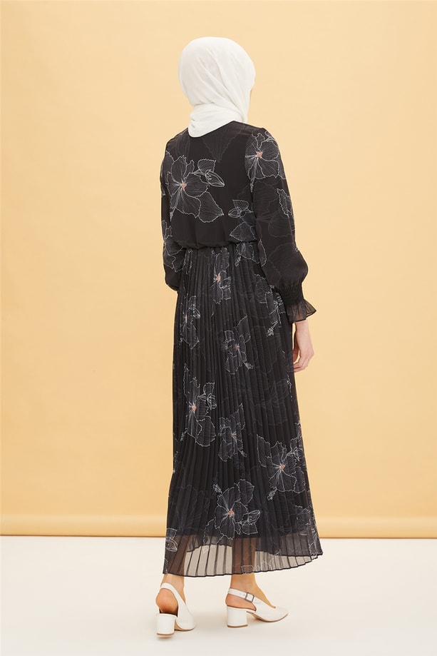 Armine Elbise 22YD2304 Siyah