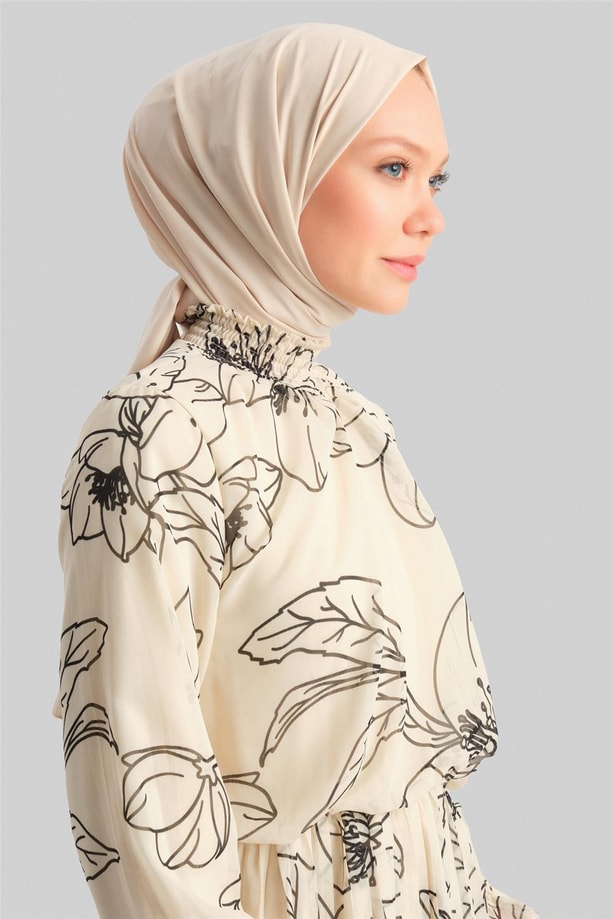 Armine Elbise 22Yd2305 Ekru