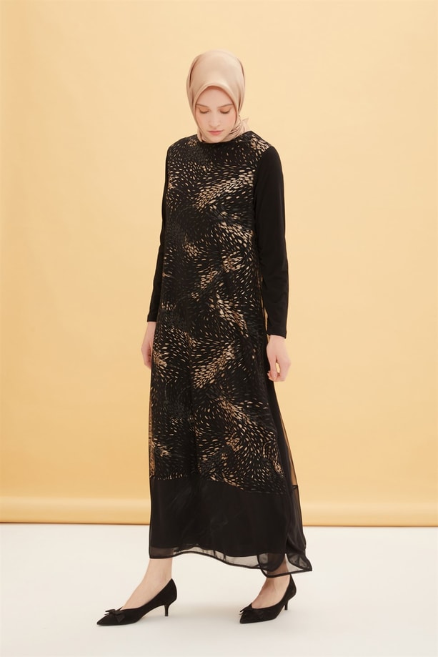 Armine Elbise 22YD2507 Gold