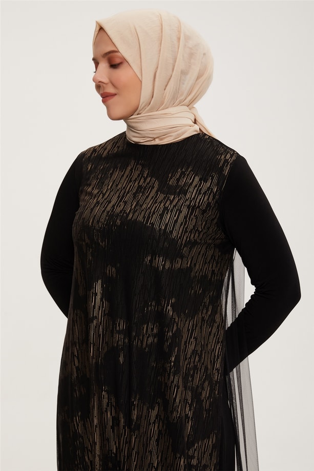 Armine Elbise 22YD2508 Gold