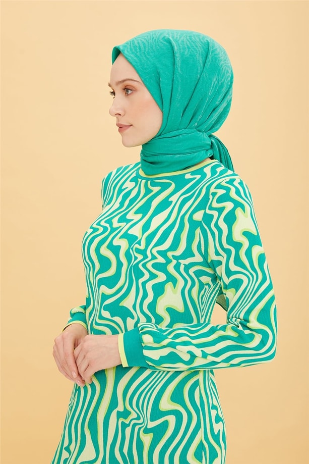 Armine Elbise 22YD2517 Yeşil