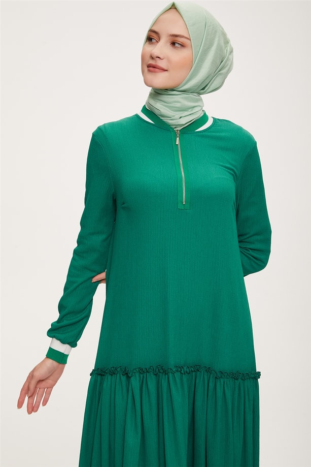 Armine Elbise 22YD2519 Yeşil
