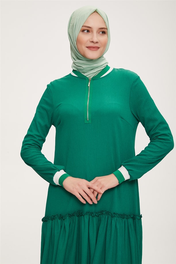 Armine Elbise 22YD2519 Yeşil