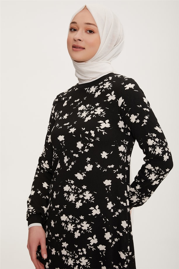 Armine Elbise 22YD2522 Siyah