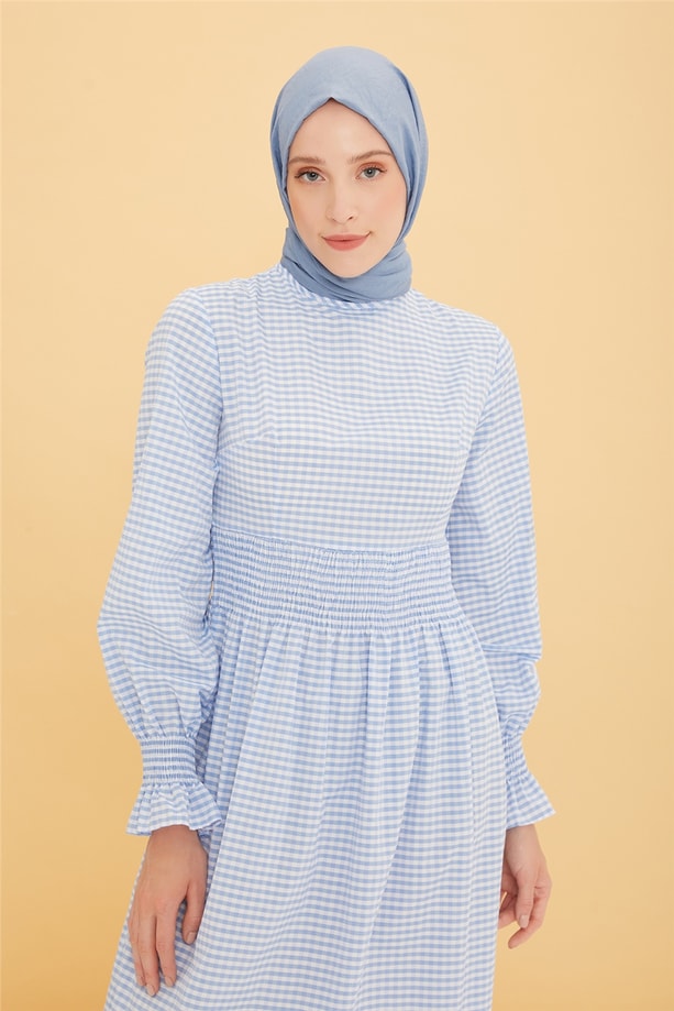 Armine Elbise 22YF3000 Bebe Mavi