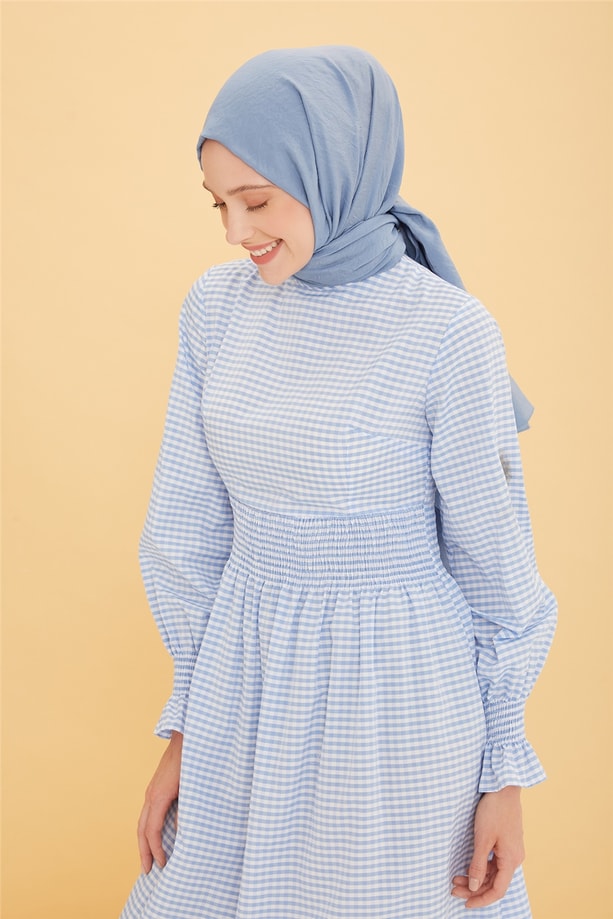 Armine Elbise 22YF3000 Bebe Mavi