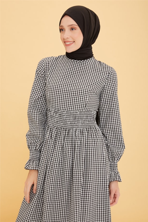 Armine Elbise 22YF3000 Siyah