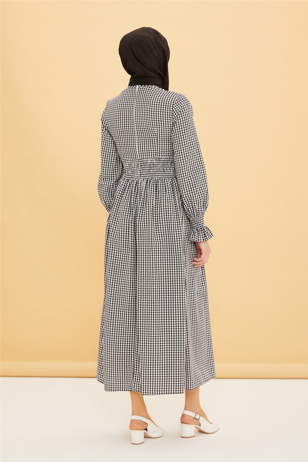 Armine Elbise 22YF3000 Siyah