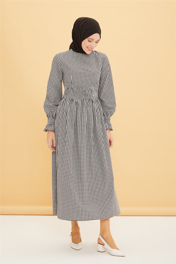 Armine Elbise 22YF3000 Siyah