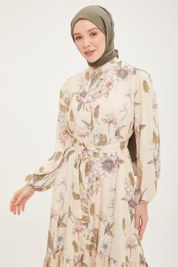Armine Elbise 22YD3101 Camel