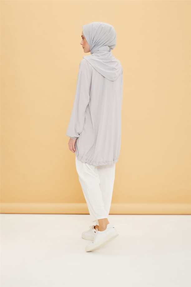 Armine Kapişonlu Sweatshırt 22Y3102 Gri