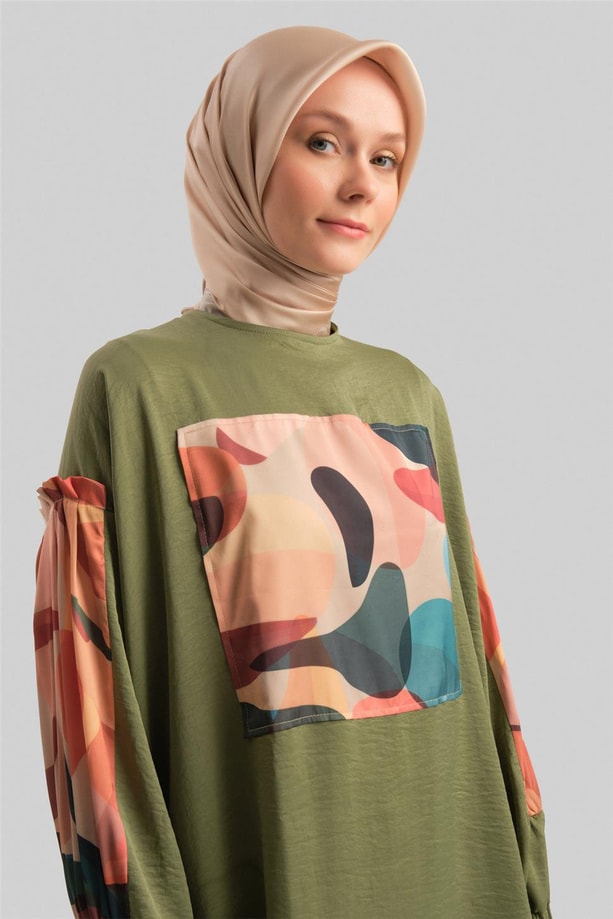 Armine Tunik 22Yd3202 Haki