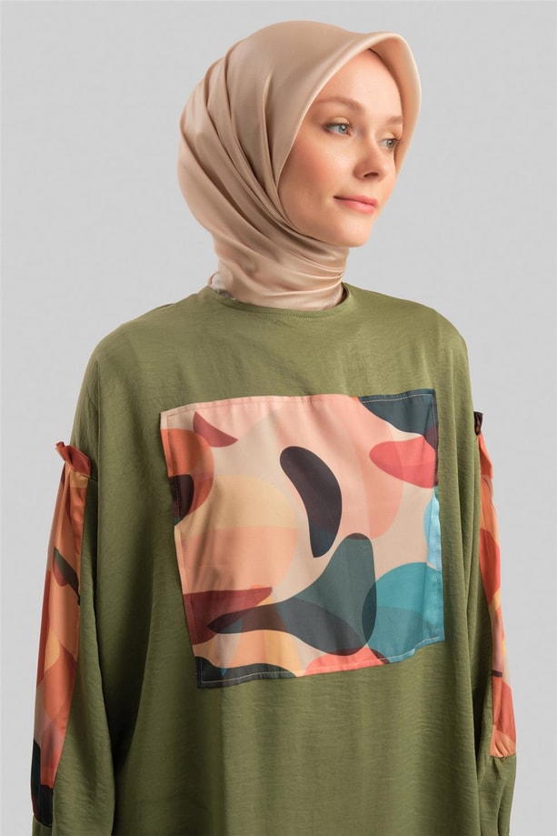 Armine Tunik 22Yd3202 Haki