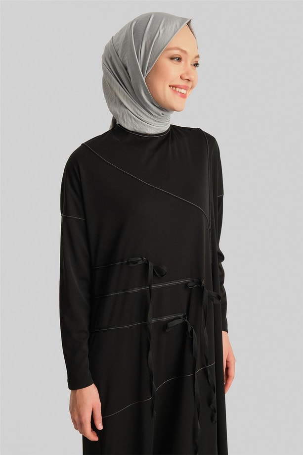 Armine Elbise 22Yd3207 Siyah