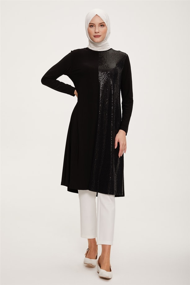 Armine Tunik 22YD3235 Siyah