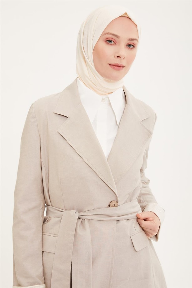 Armine Ceket 22YD3301 Taş