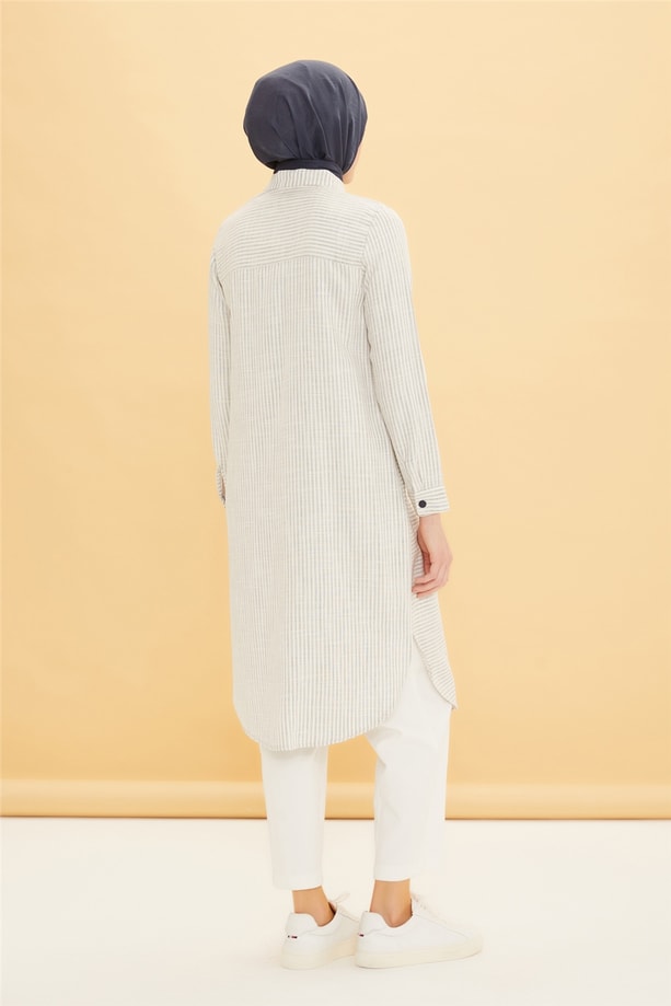 Armine Tunik 22YD3306 Lacivert