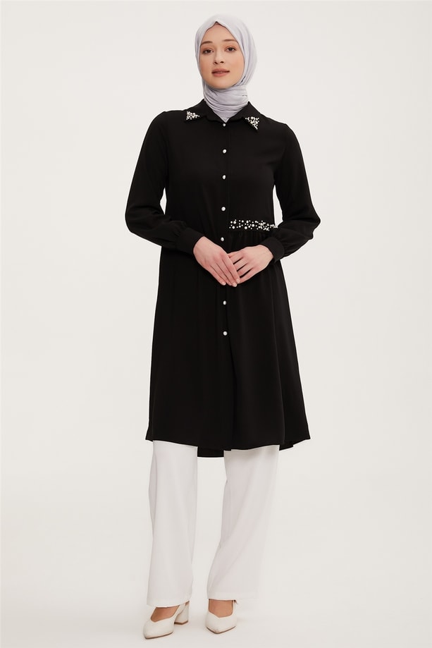 Armine Tunik 22YD3310 Siyah